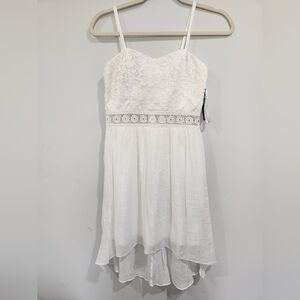 NWT BCX White Lace Dress